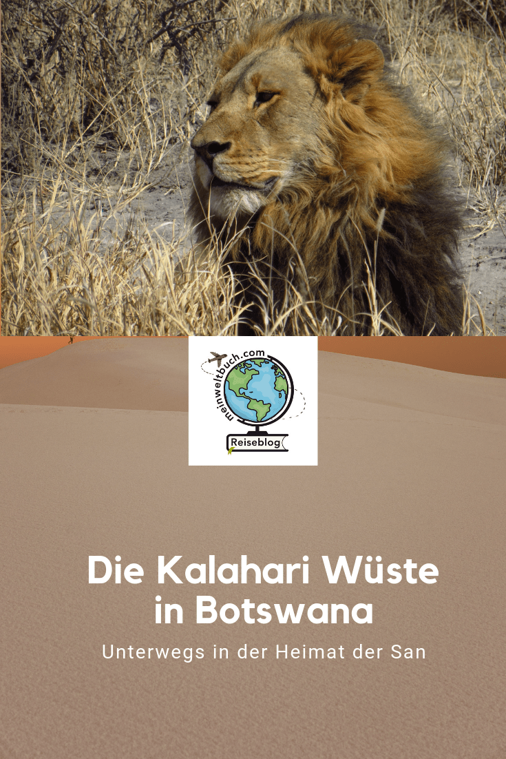 Die Kalahari Wüste